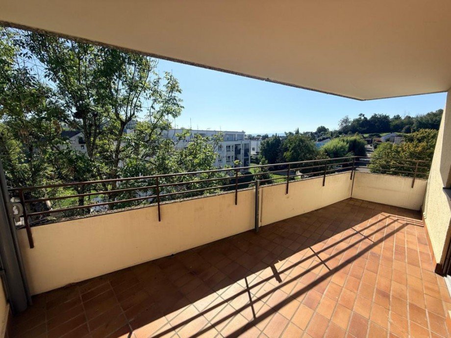 S�dwestbalkon Etagenwohnung Allensbach