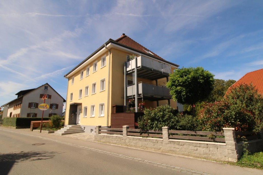 Aussenansicht mit Balkon Wohnung Rielasingen-Worblingen