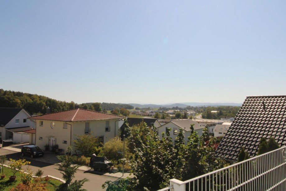 Fernblick von Terrasse Einfamilienhaus Aach
