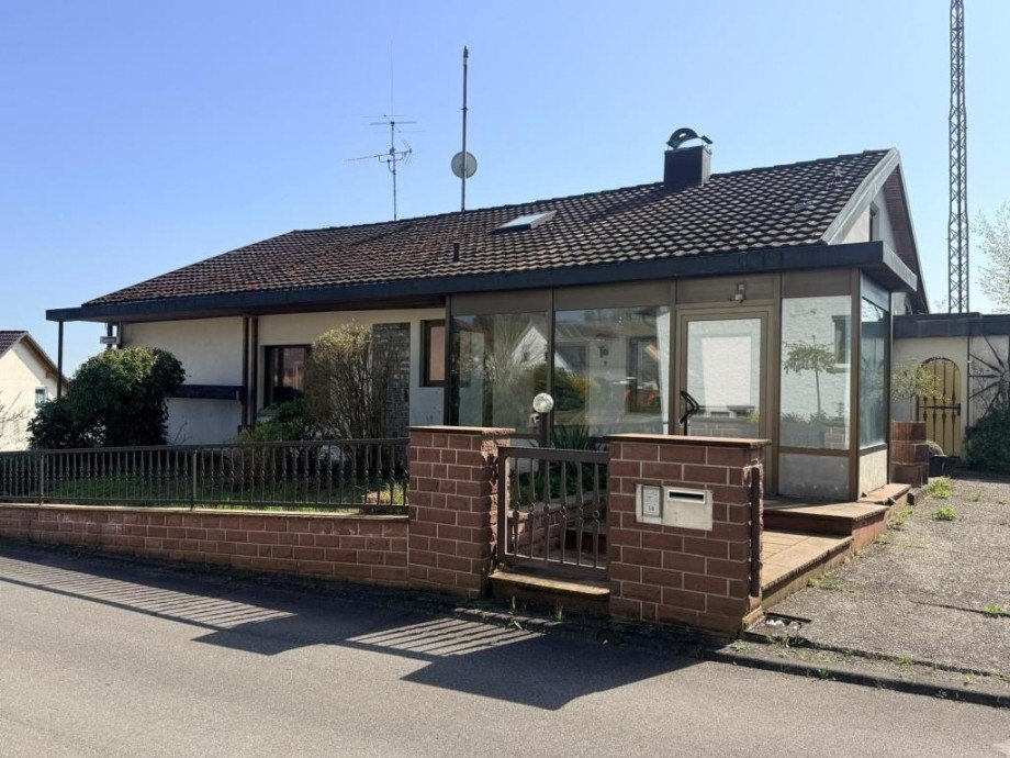 Aussenansicht Einfamilienhaus Aach