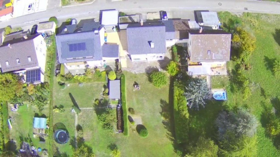 Luftbild Einfamilienhaus Gailingen