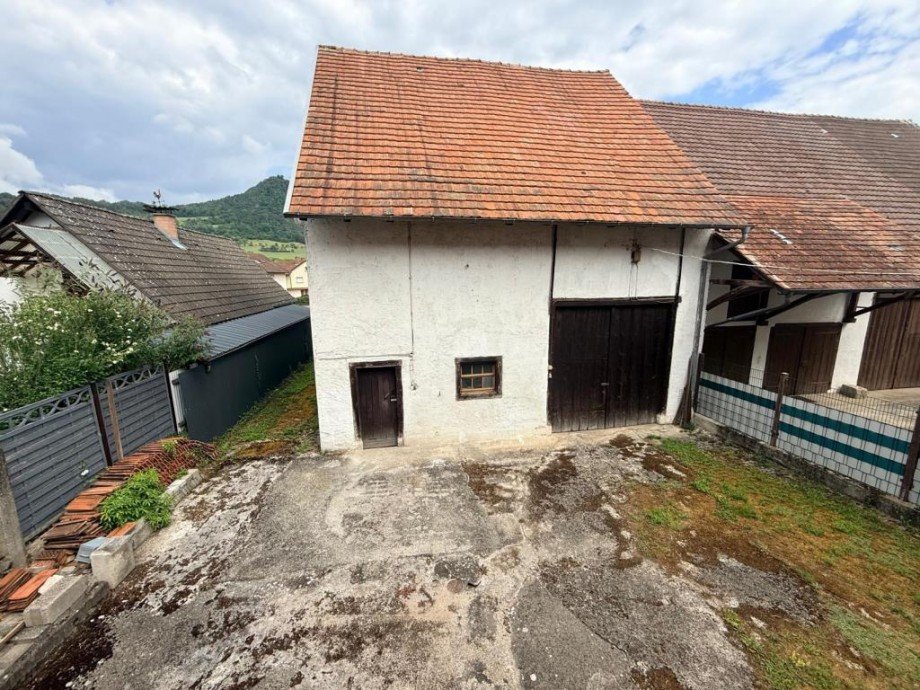 Ansicht Scheune Reihenmittelhaus Engen