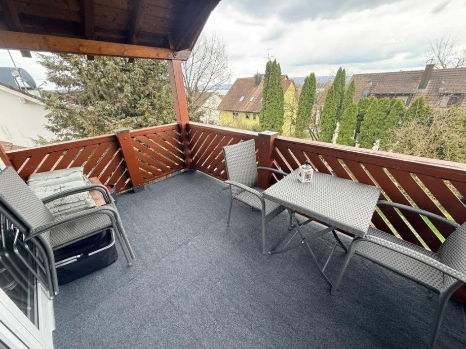 Balkon Dachgeschosswohnung Radolfzell