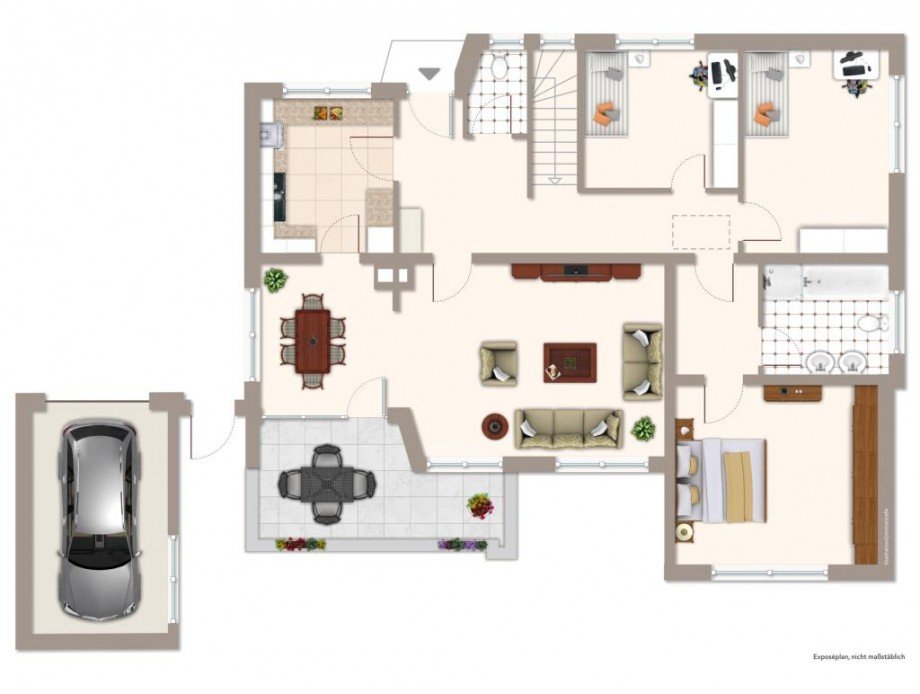Grundriss Einfamilienhaus Aach